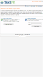 Mobile Screenshot of helpdesk.textpk.com